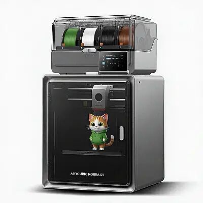 Anycubic Kobra S1 V2 Combo 3D Yazıcı - 5 data-big=