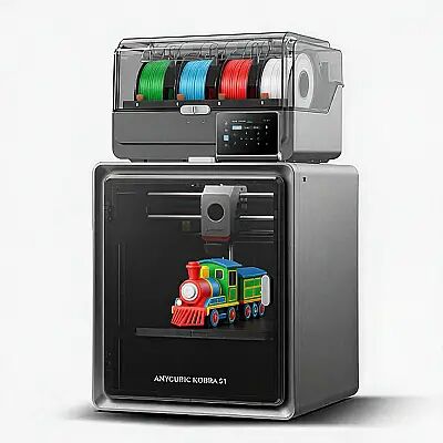 Anycubic Kobra S1 V2 Combo 3D Yazıcı - 8 data-big=