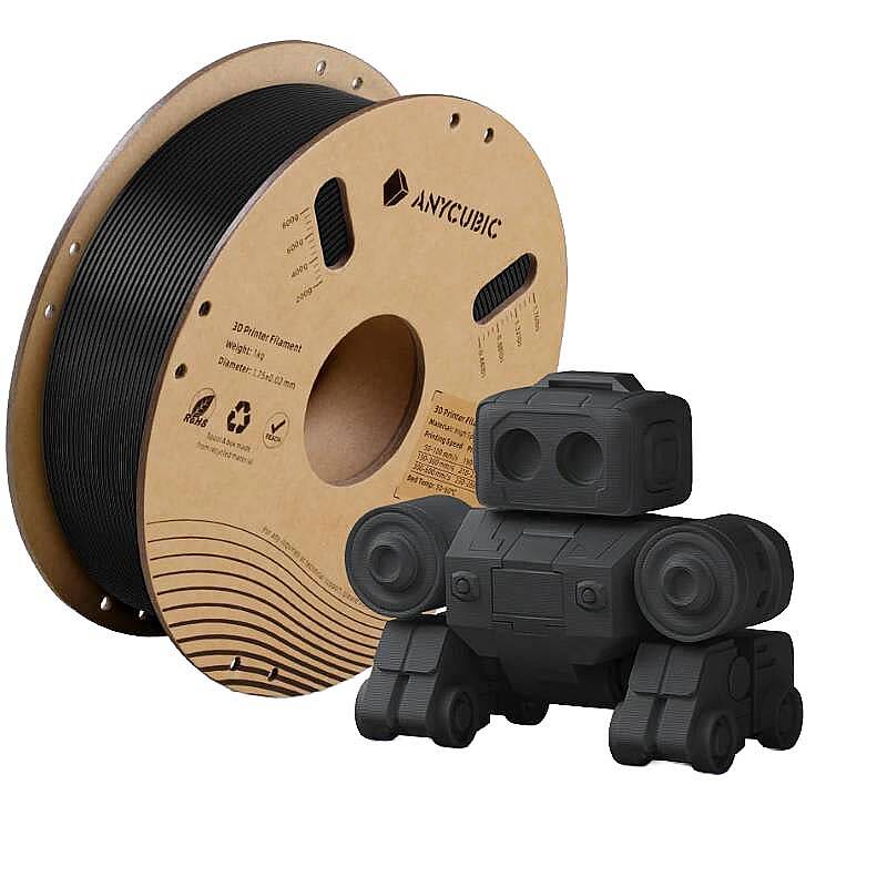 Anycubic Hyper PLA İnci Siyah Filament 1.75mm 1000gr - 1