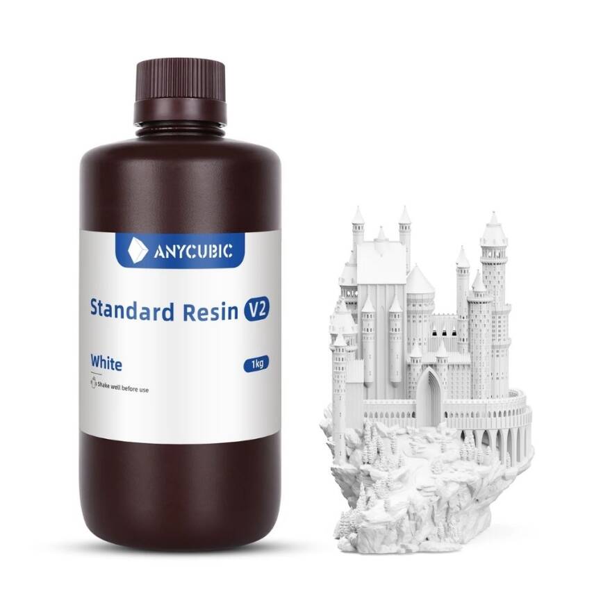 Anycubic Standard Reçine V2 - Beyaz - 2