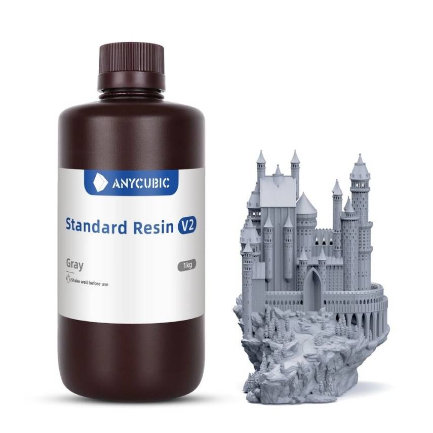 Anycubic Standard Reçine V2 - Gri - 2