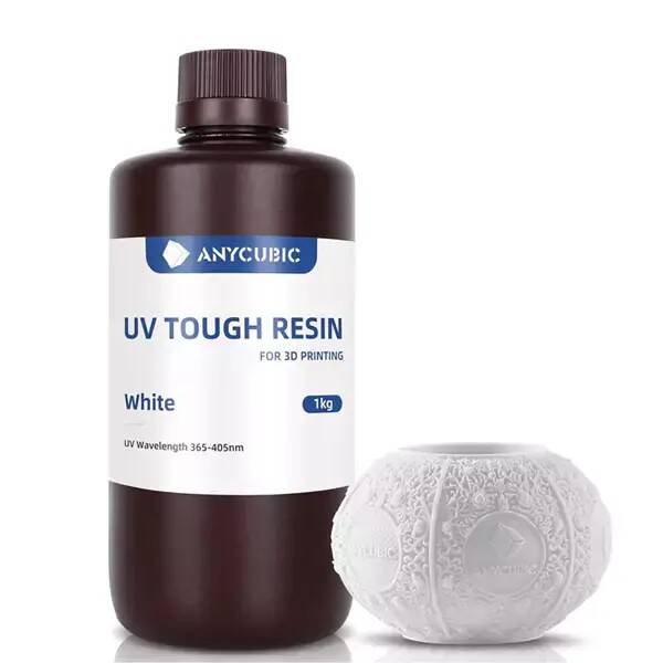 Anycubic Tough 3D Yazıcı Reçine - Beyaz - 1Kg - 1