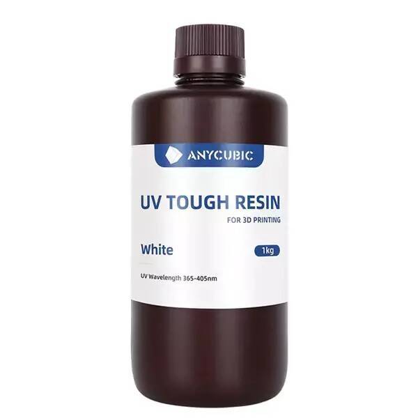 Anycubic Tough 3D Yazıcı Reçine - Beyaz - 1Kg - 2