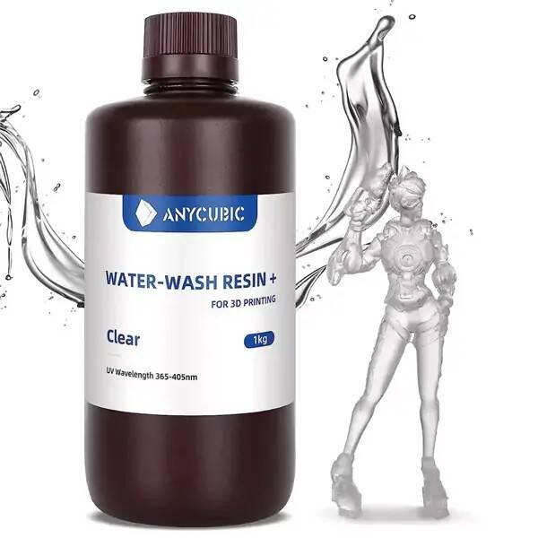 Anycubic Water Washable 3D Yazıcı Reçine - Naturel - 1Kg - 1