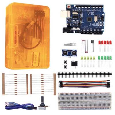 Arduino Uno Başlangıç Seti (Klon) (EKitap ve Videolu) - Robolink Teknoloji (1)