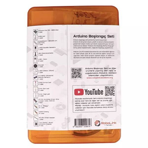 Arduino Uno Başlangıç Seti (Klon) (EKitap ve Videolu) - 3