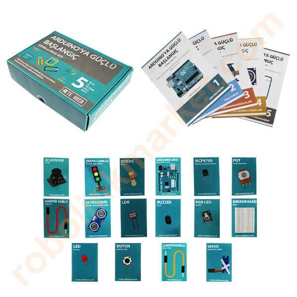 Arduino Güçlü Başlangıç Eğitim ve Proje Seti - Mete Hoca - 2