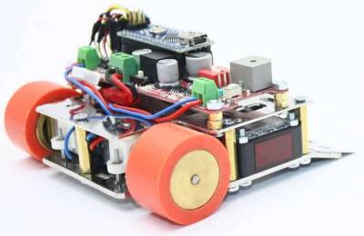 Arduino Mini Sumo Robot Kiti - Genesis - 3 data-big=