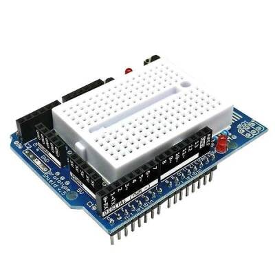 Arduino Prototype Shield Header Etiketi - Siyah - Mete Hoca (1)