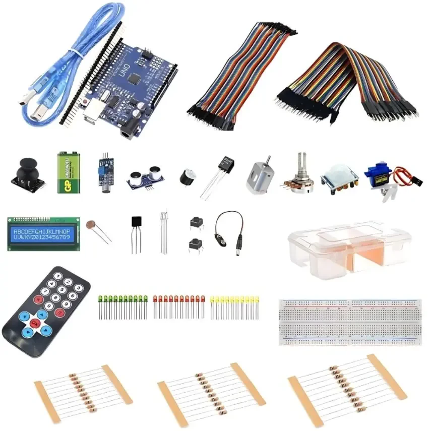 Arduino Süper Başlangıç Seti Uno Rev3 - Robolink Teknoloji