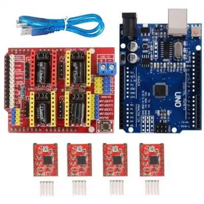Arduino Uno Mini CNC Kit - 1 data-big=
