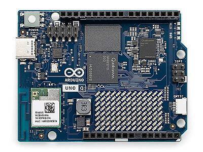 Arduino UNO Q 4GB Geliştirme Kartı - Qualcomm Dragonwing QRB2210 - 32GB eMMC - Arduino (1)