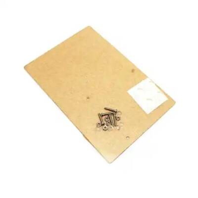 Arduino UNO R3-Breadboard Şeffaf Akrilik Pleksi - 4 data-big=