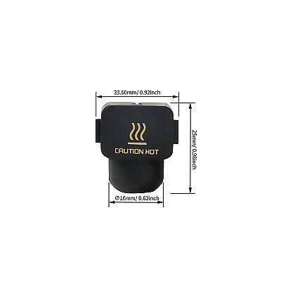 Bambu Lab A1 / A1 Mini / A2L Uyumlu Hotend Silikon Çorabı - Isı Koruyucu Kılıf - 3