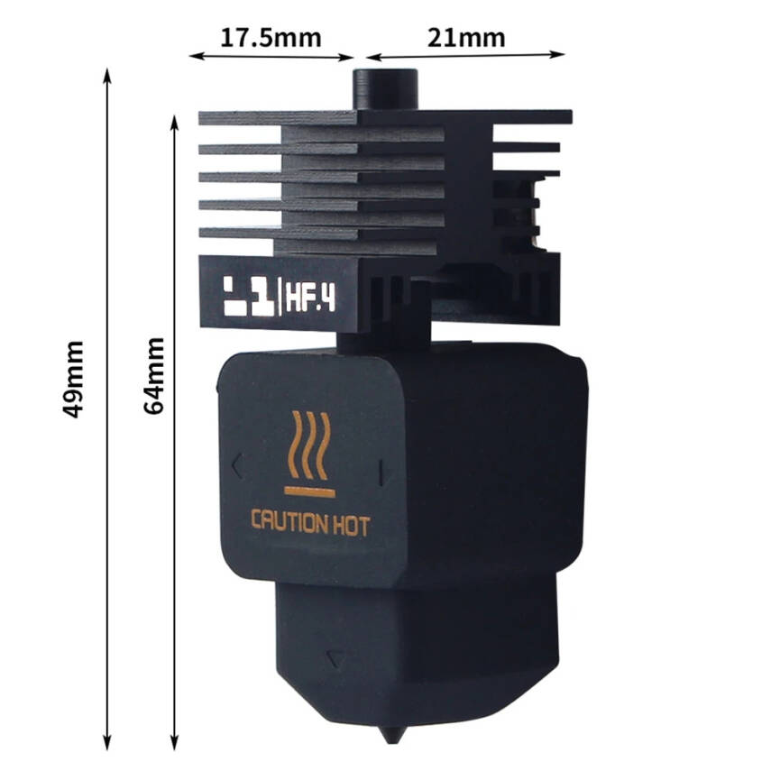 Bambu Lab H2/P2 Hotend Kit - 0.4mm - 4