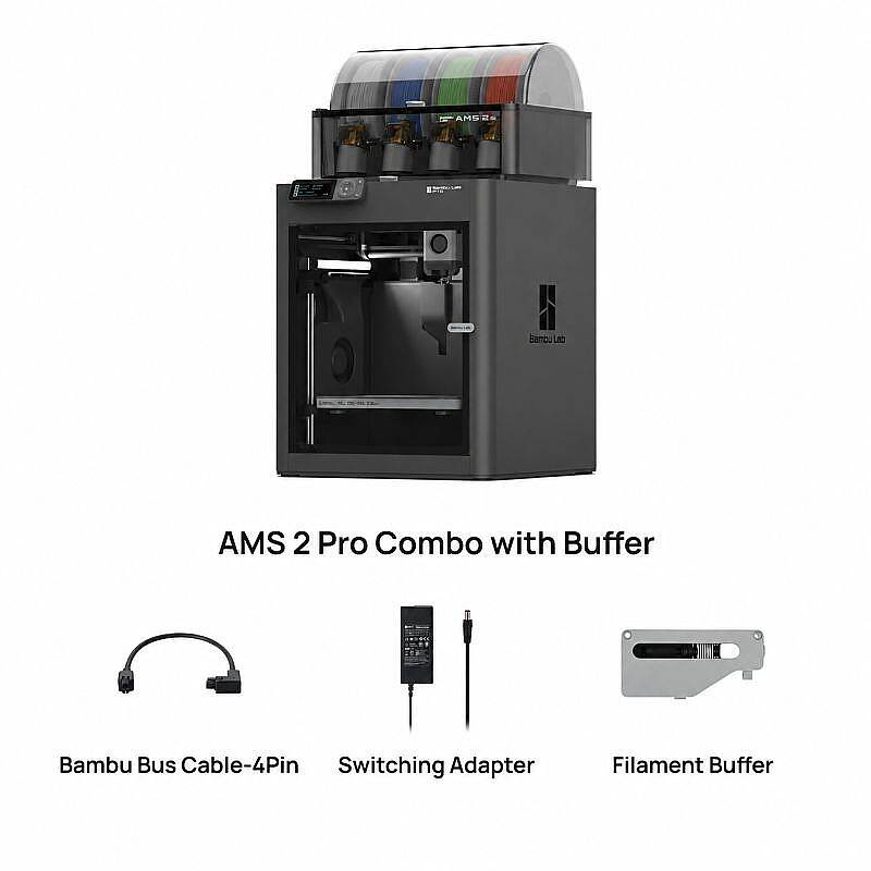 Bambu Lab P1S AMS 2 Pro 3D Yazıcı - 1