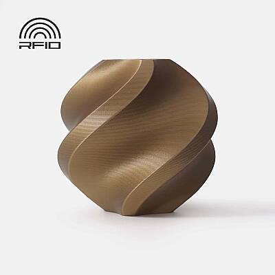Bambu Lab PLA Basic Filament Bronze 1.75mm 1000gr - Bambu Lab (1)