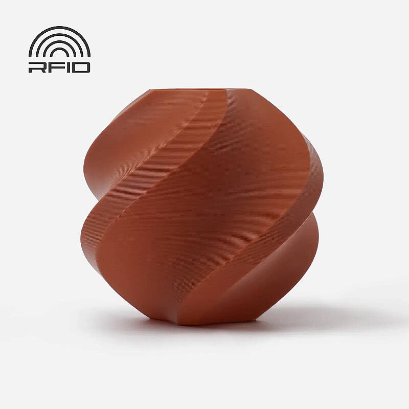 Bambu Lab PLA Basic Filament Brown 1.75mm 1000gr - 2