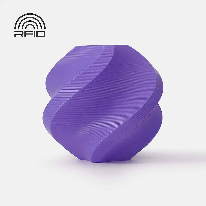 Bambu Lab PLA Basic Filament Purple 1.75mm 1000gr - 2