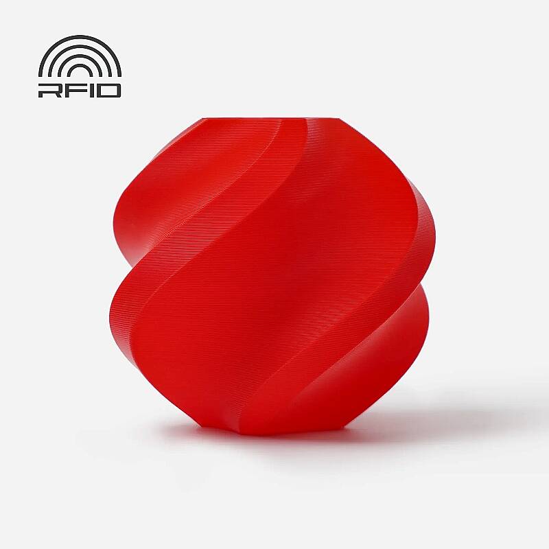 Bambu Lab PLA Basic Filament Red 1.75mm 1000gr - 2