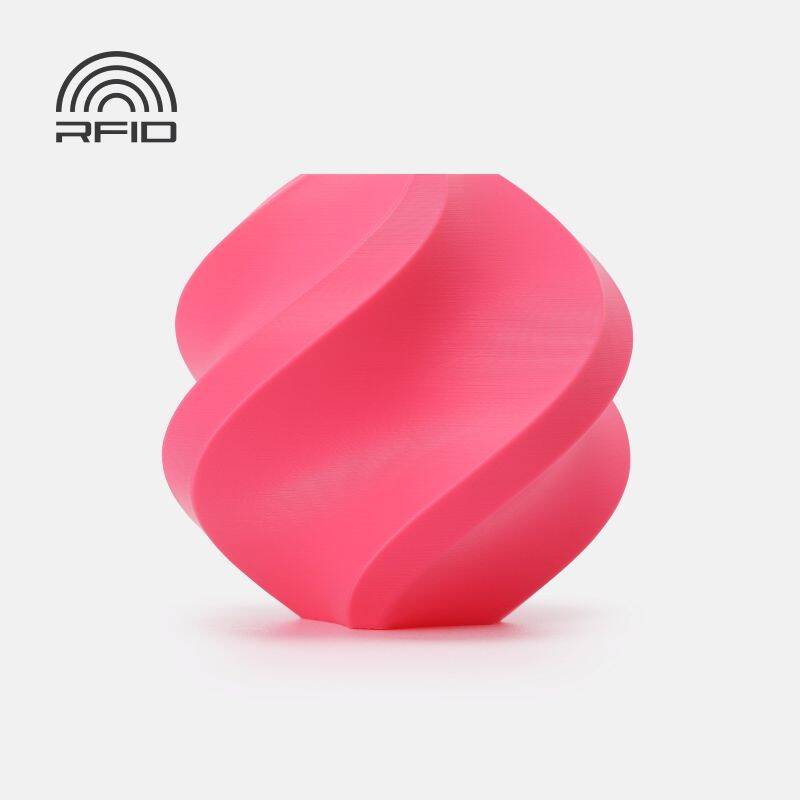 Bambu Lab PLA Basic Filament Sıcak Pembe 1.75mm 1000gr - Makarasız - 1