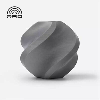 Bambu Lab PLA Basic Filament Silver 1.75mm 1000gr - Bambu Lab (1)