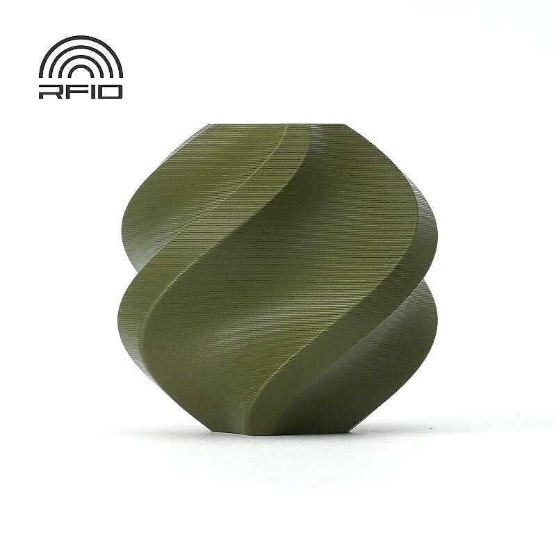 Bambu Lab PLA Matte Filament Dark Green 1.75mm 1000gr - 2
