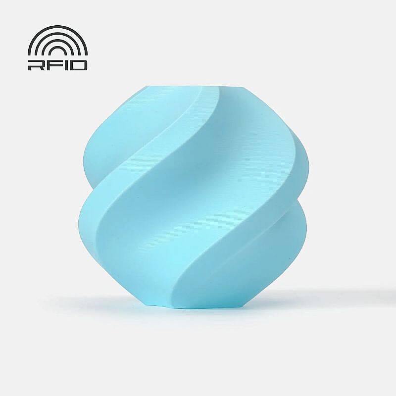 Bambu Lab PLA Matte Filament Ice Blue 1.75mm 1000gr - 2