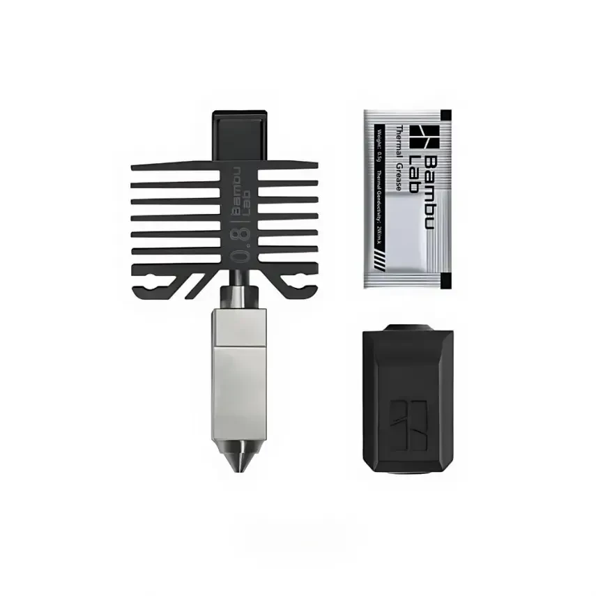 Bambu Lab X1/ P1 Serisi 0.8mm Hotend Nozzle Seti - Sertleştirilmiş Çelik - FAH003-N-1 - Bambu Lab