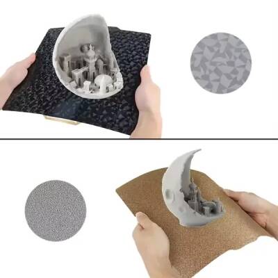 Bambu Lab X1/ P1S/ A1 Uyumlu Çift Taraflı PEI-PEO Yay Çeliği Tabla - 256x256mm - Robolink (1)