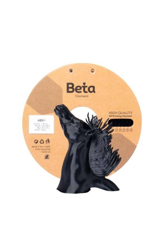 Beta ABS Plus Siyah Filament 1.75mm 800gr - 2