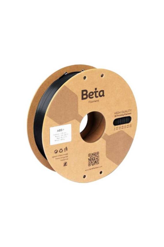 Beta ABS Plus Siyah Filament 1.75mm 800gr - 1
