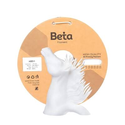 Beta ABS Plus Beyaz Filament 1.75mm 800gr - 2 data-big=