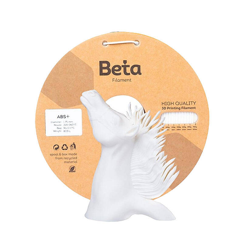 Beta ABS Plus Beyaz Filament 1.75mm 800gr - 1