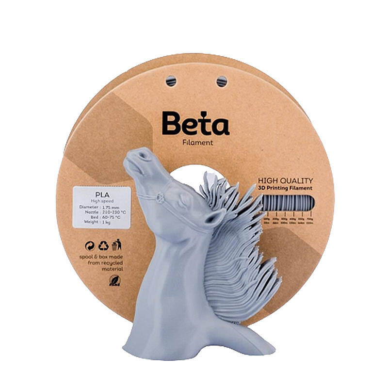 Beta Hyper Pla Filament - Gri - 1Kg - 1