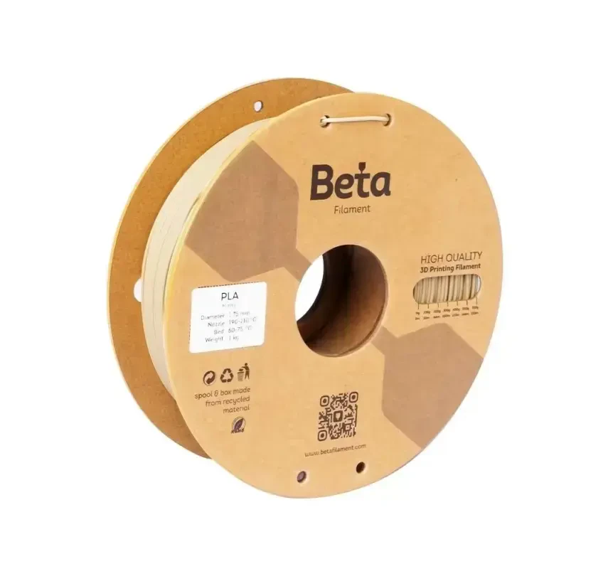 Beta PLA Matte Filament Kraft 1.75mm 1000gr - Beta