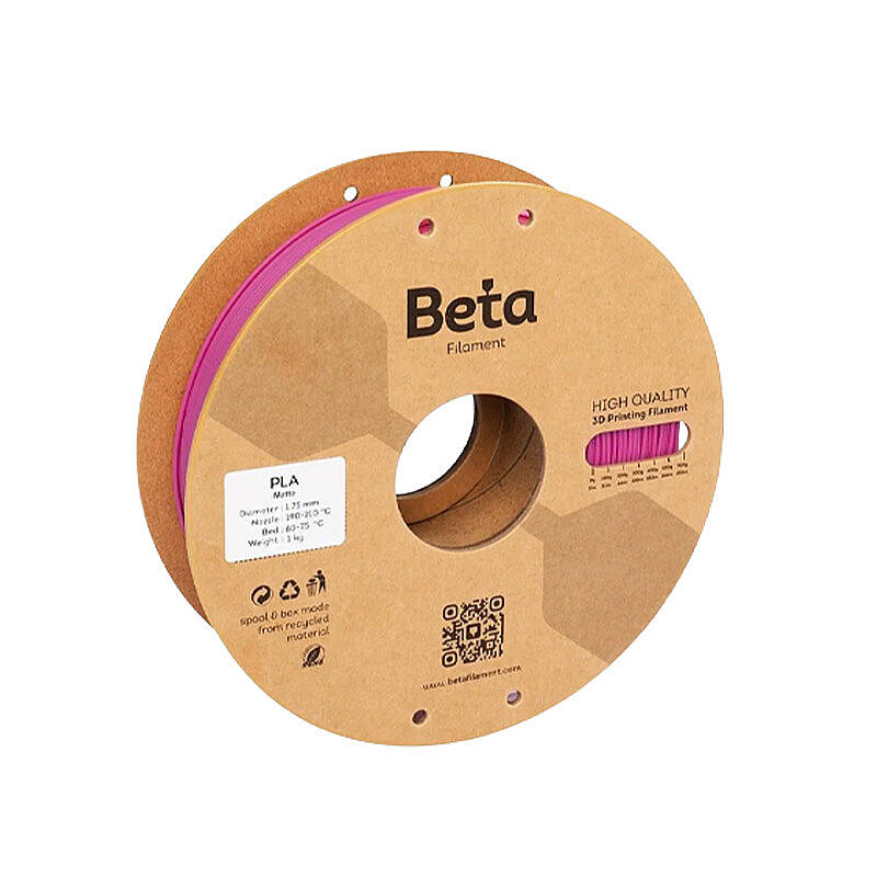 Beta PLA Matte Filament Peach 1.75mm 1000gr - 1