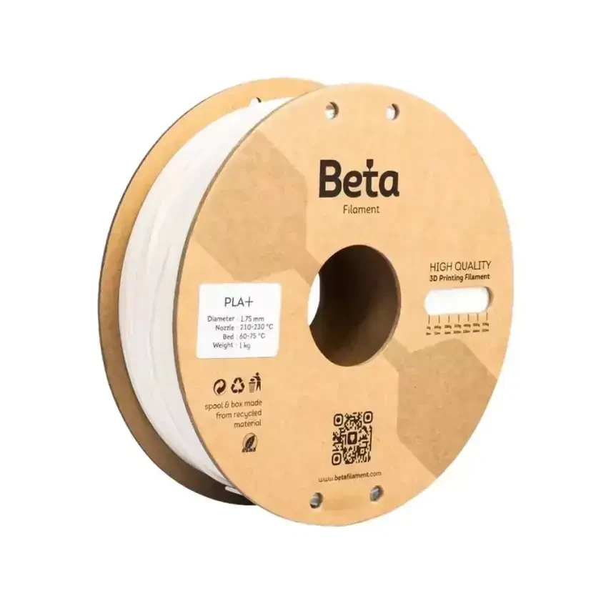 Beta PLA Plus Filament Beyaz 1.75mm 1000gr - 1