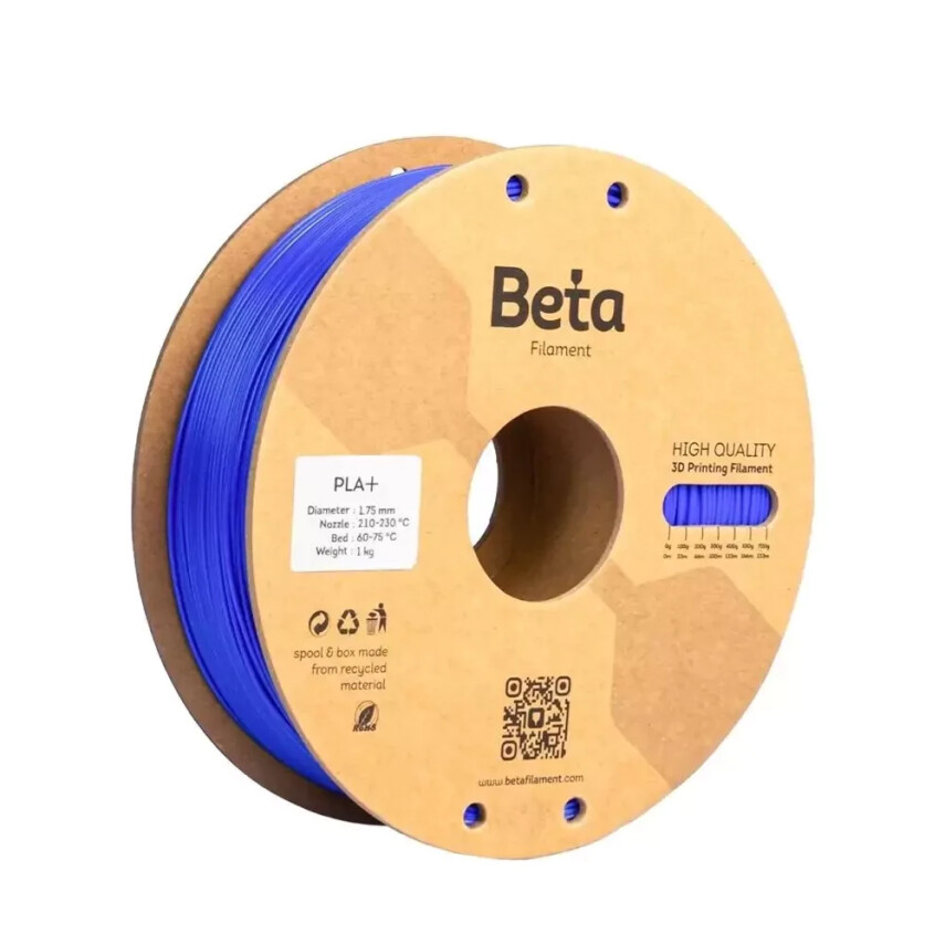 Beta PLA Plus Filament Derin Mavi 1.75mm 1000gr - 1