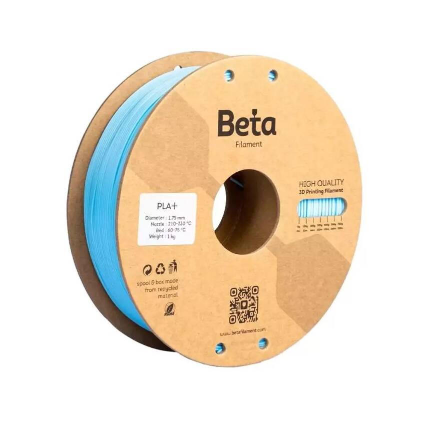 Beta PLA Plus Filament Gök Mavi 1.75mm 1000gr - 1