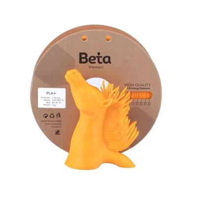 Beta PLA Plus Filament Mercan Turuncu 1.75mm 1000gr - Beta (1)