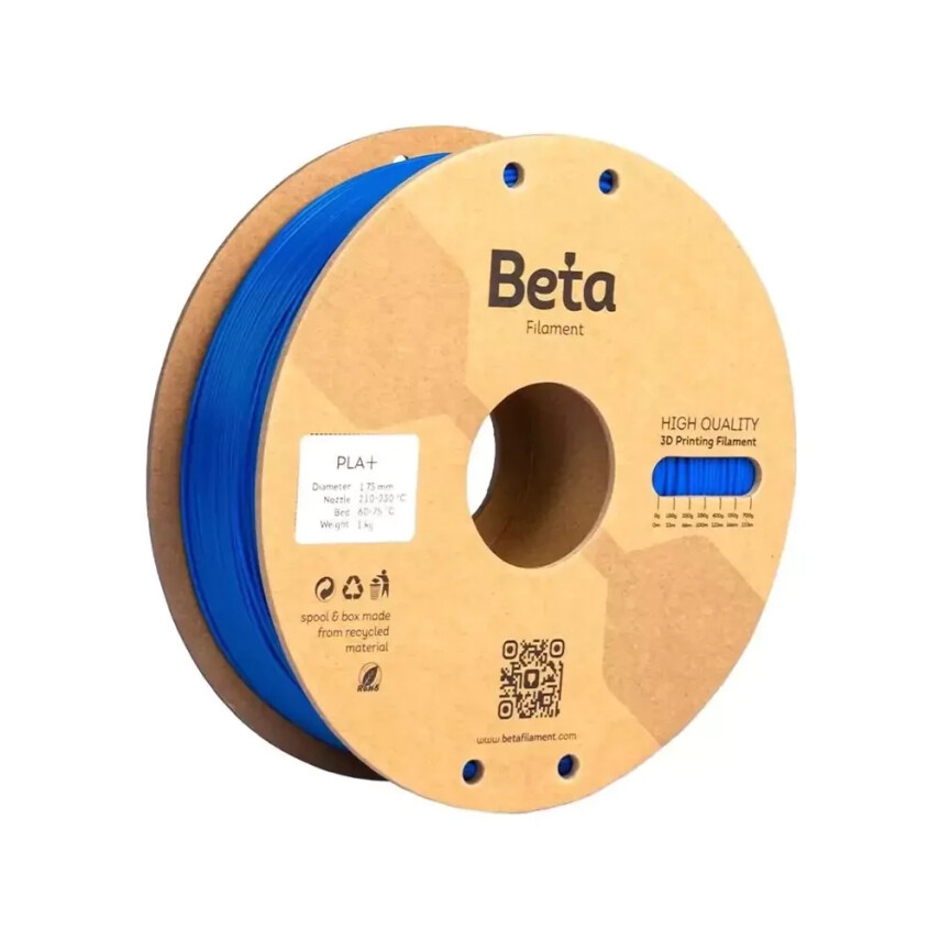 Beta PLA Plus Filament Neo Mavi 1.75mm 1000gr - 1