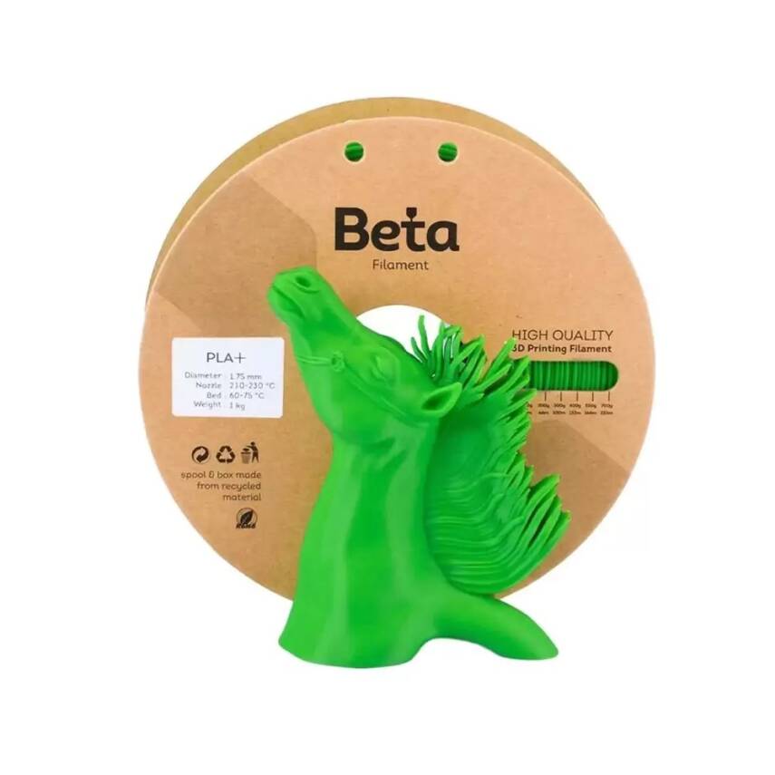 Beta PLA Plus Filament Neo Yeşil 1.75mm 1000gr - 2