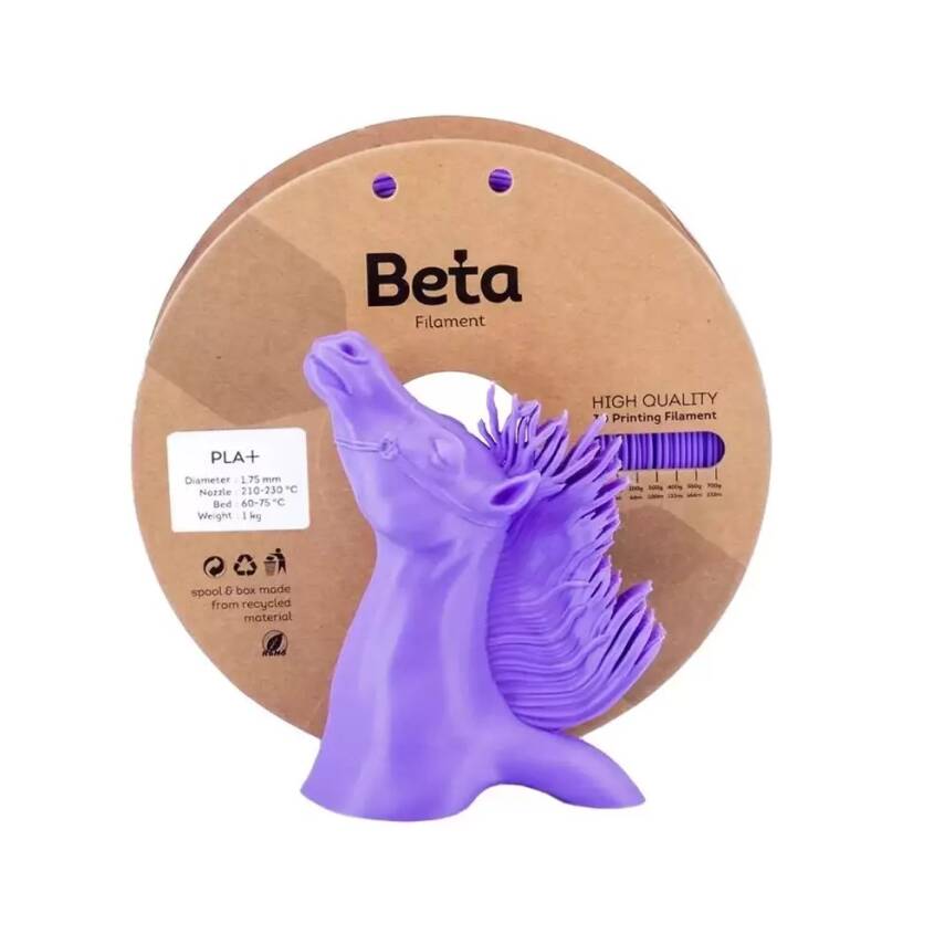 Beta PLA Plus Filament Violet Mor 1.75mm 1000gr - 2
