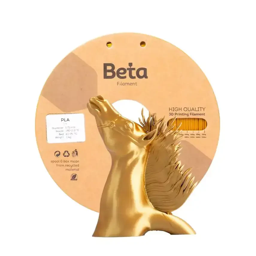 Beta PLA Silk Altın Filament 1.75mm 1000gr - 1