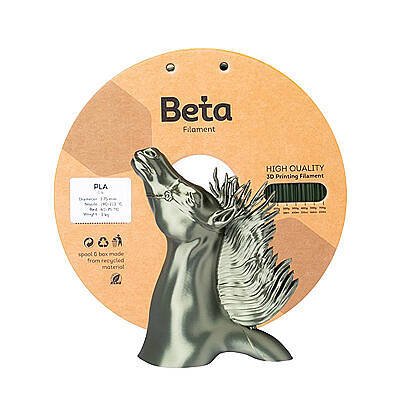 Beta PLA Silk Bronze Filament 1.75mm 1000gr - 1 data-big=