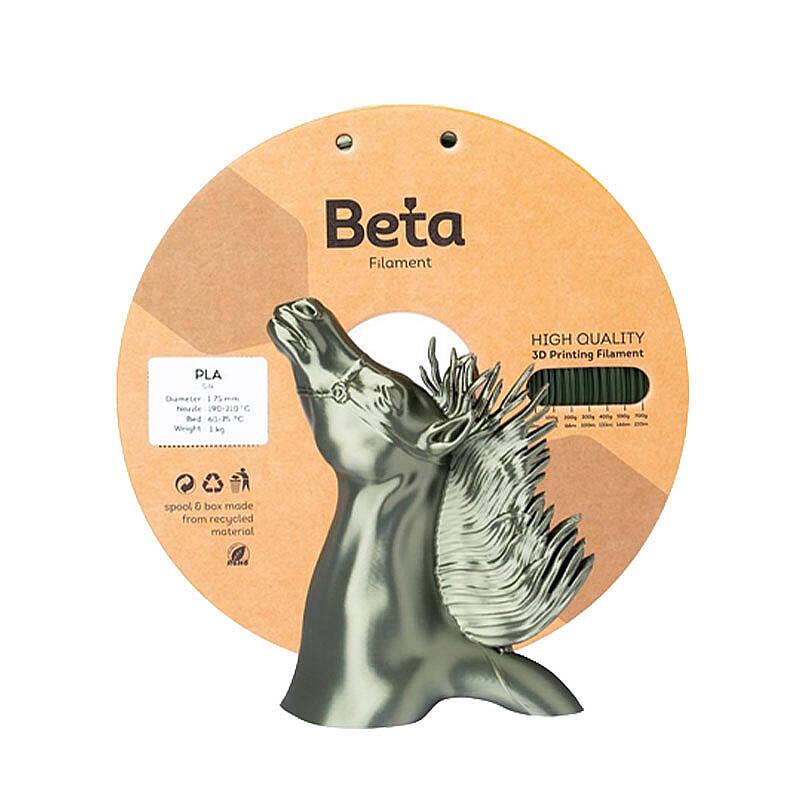 Beta PLA Silk Bronze Filament 1.75mm 1000gr - 1