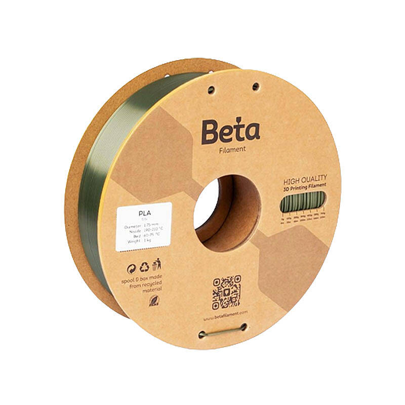 Beta PLA Silk Bronze Filament 1.75mm 1000gr - 2