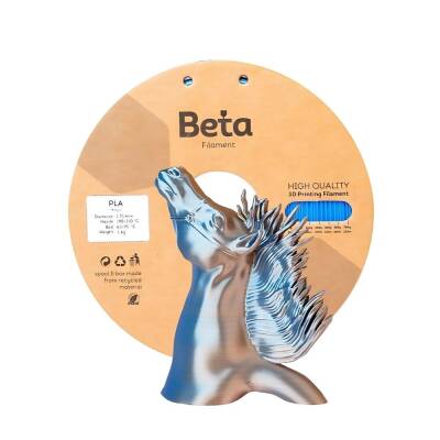 Beta PLA Silk Mavi-Turuncu Filament 1.75mm 1000gr 