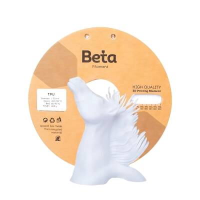 Beta TPU 95A Beyaz Filament 1.75mm 800gr - Beta (1)